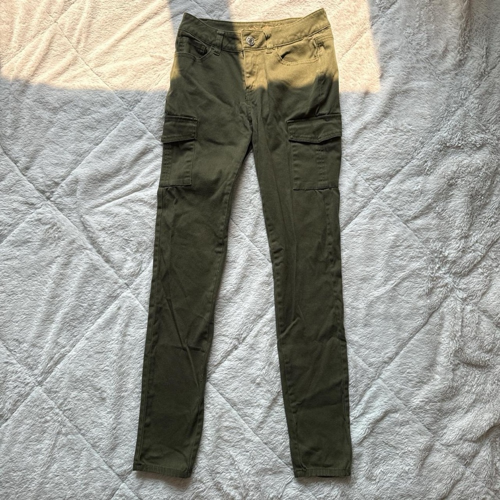 Olive green cargo pants